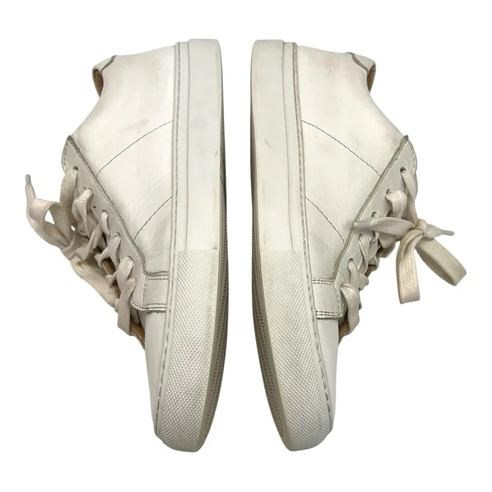 Greats Brooklyn Royale White Leather Casual Contemporary Sneakers Women’s 8.5 - Picture 10 of 13